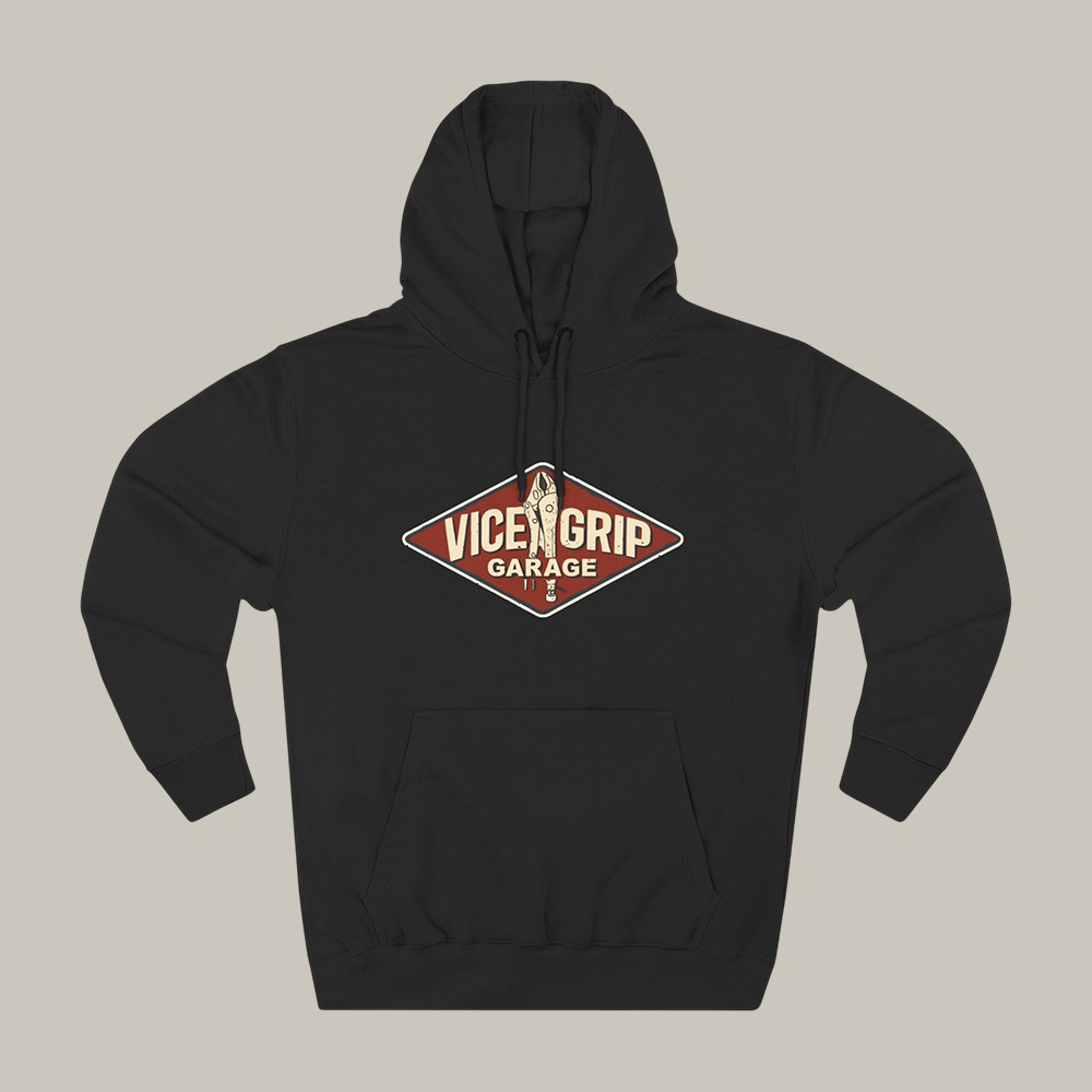 Vicegripgarage Garage Sign Hoodie Vice Grip Garage Hooded Sweatshirt Best Fan Gift