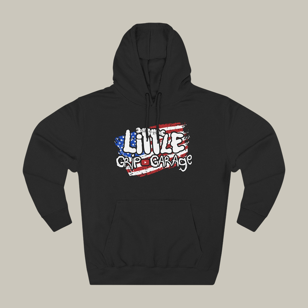 Vicegripgarage Little Grip Garage Hoodie Derek Bieri Fan Merch Automotive Lover Gift