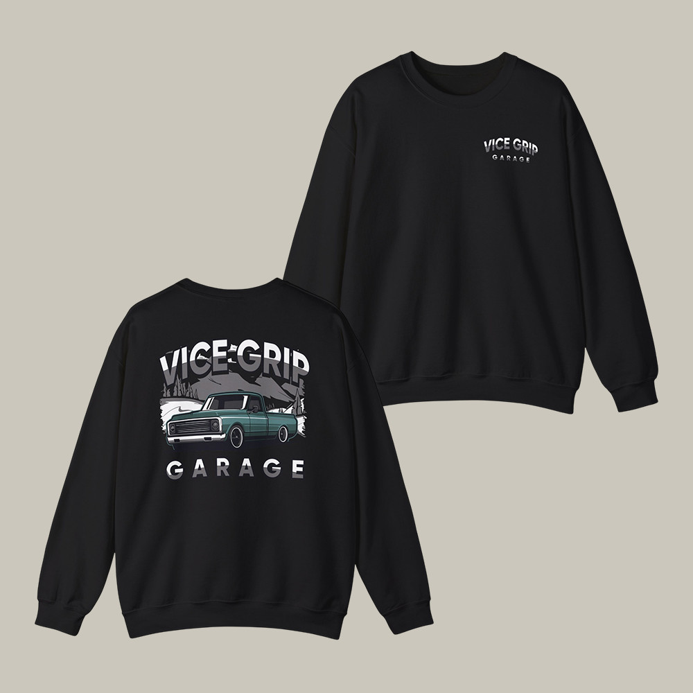 Vicegripgarage Winter Truck Sweatshirt Vice Grip Garage Fan Apparel Present For Wife