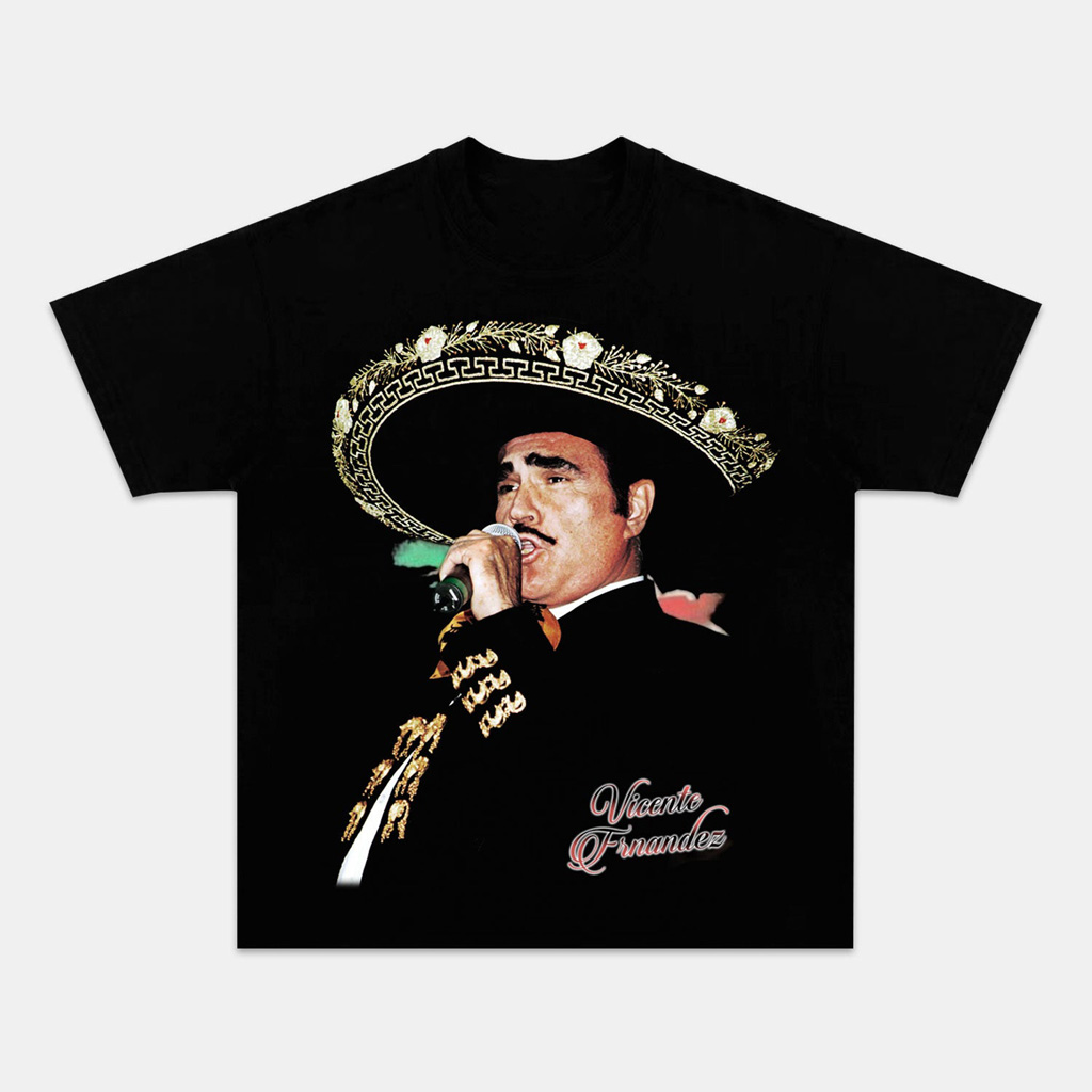 Vicente Fernandez 2 0 Graphic T-Shirt Fan Merch Christmas Presents Vicente Fernandez 2 0 Graphic T-Shirt Fan Merch Christmas Presents