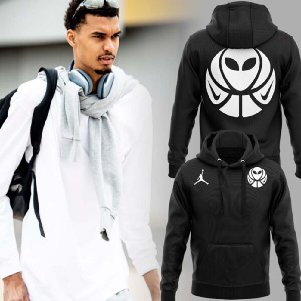 Victor Wembanyama Alien New Logo Hoodie Best Gifts For Basketball Lovers Fans