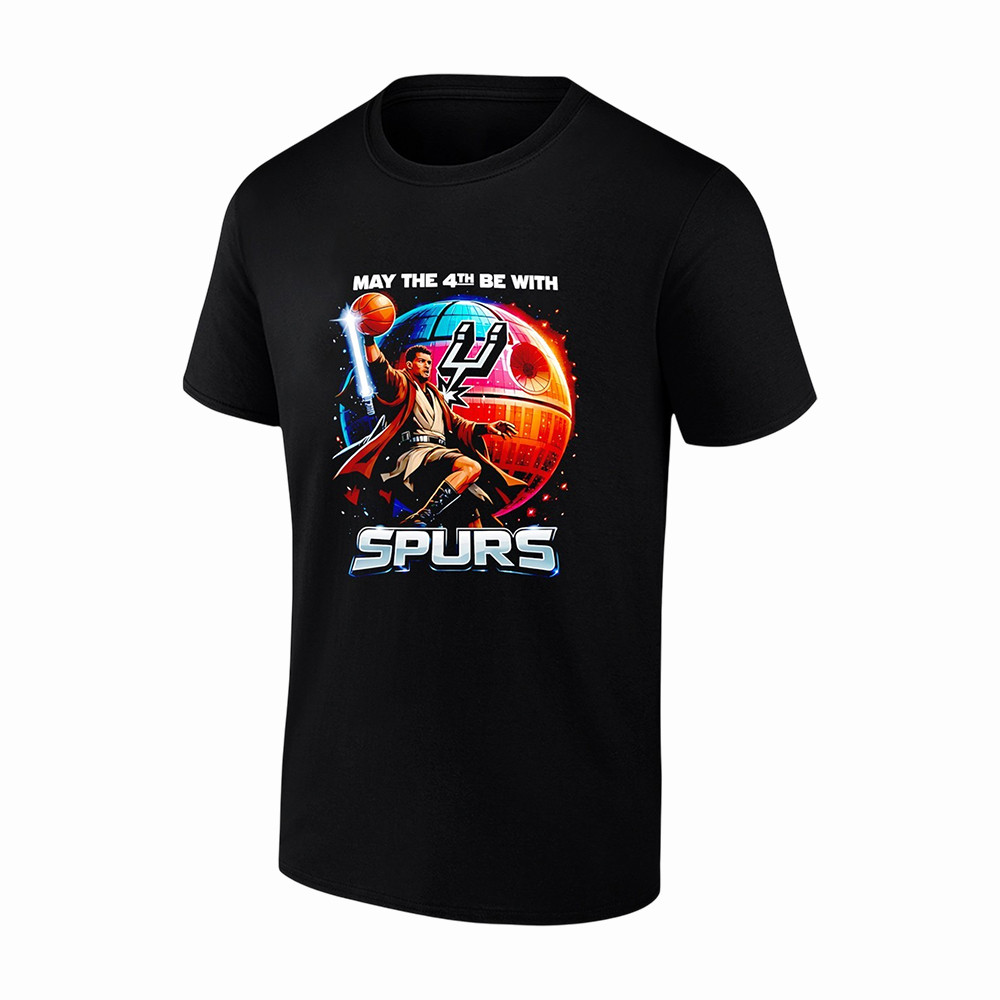 Victor Wembanyama Merch May The 4th Be With Spurs T-Shirt Gift For New Fans