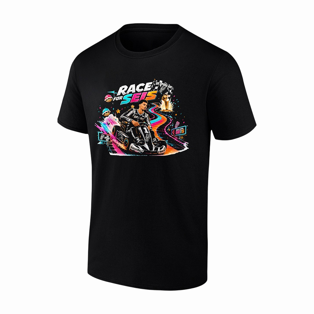 Victor Wembanyama Merch Race French Phenom NBA T-Shirt Gift For Diehard Fans