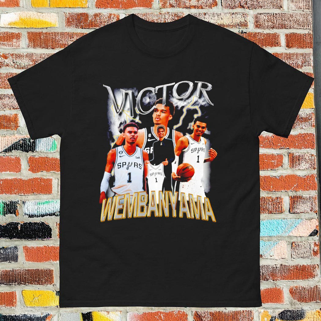 Victor Wembanyama Merch Victor Wembanyama Basketball Player T-Shirt Gift For Hardcore Fans