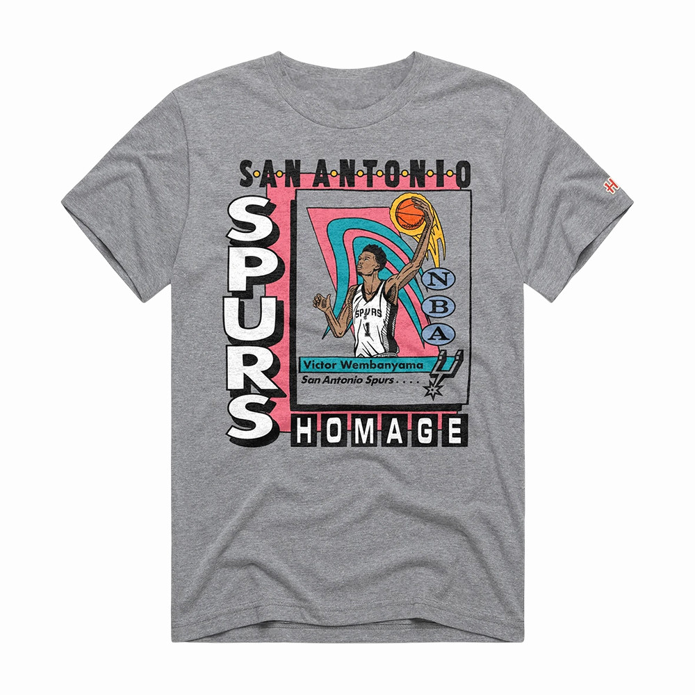 Victor Wembanyama Merch Victor Wembanyama San Antonio Spurs Homage T-Shirt Gift For Fans