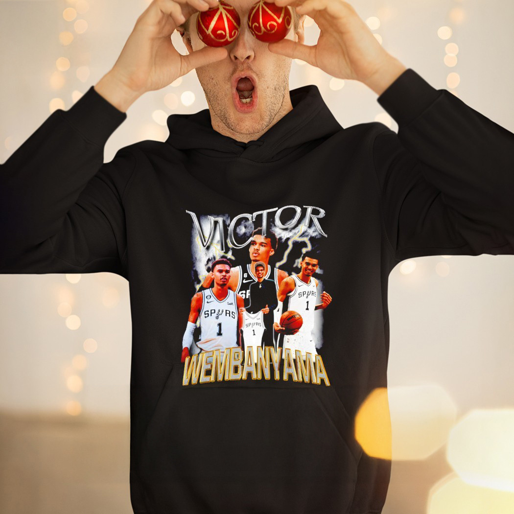 Victor Wembanyama Merch Victor Wembanyama Spurs Hoodie Gift For Nostalgic Fans