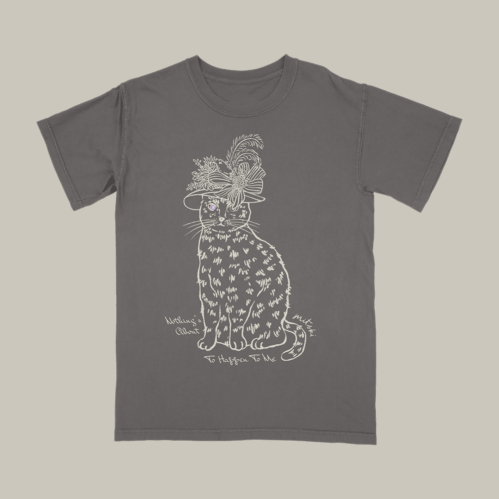 Victorian Cat T-Shirt Nothing's About To Happen To Me Mitski Clothes Cat Lover Gifts