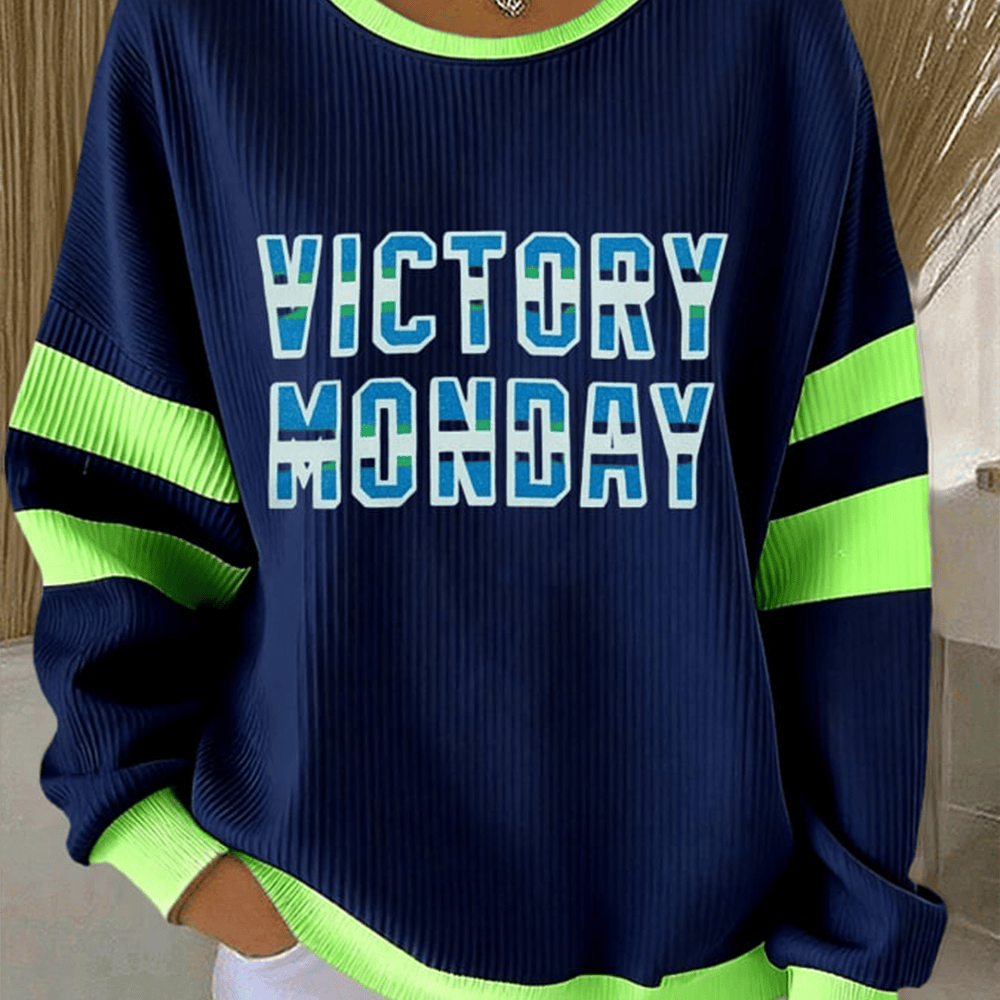 Victory Monday Seattle Seahawks Sweatshirt Football Apparel Good Gift For Her