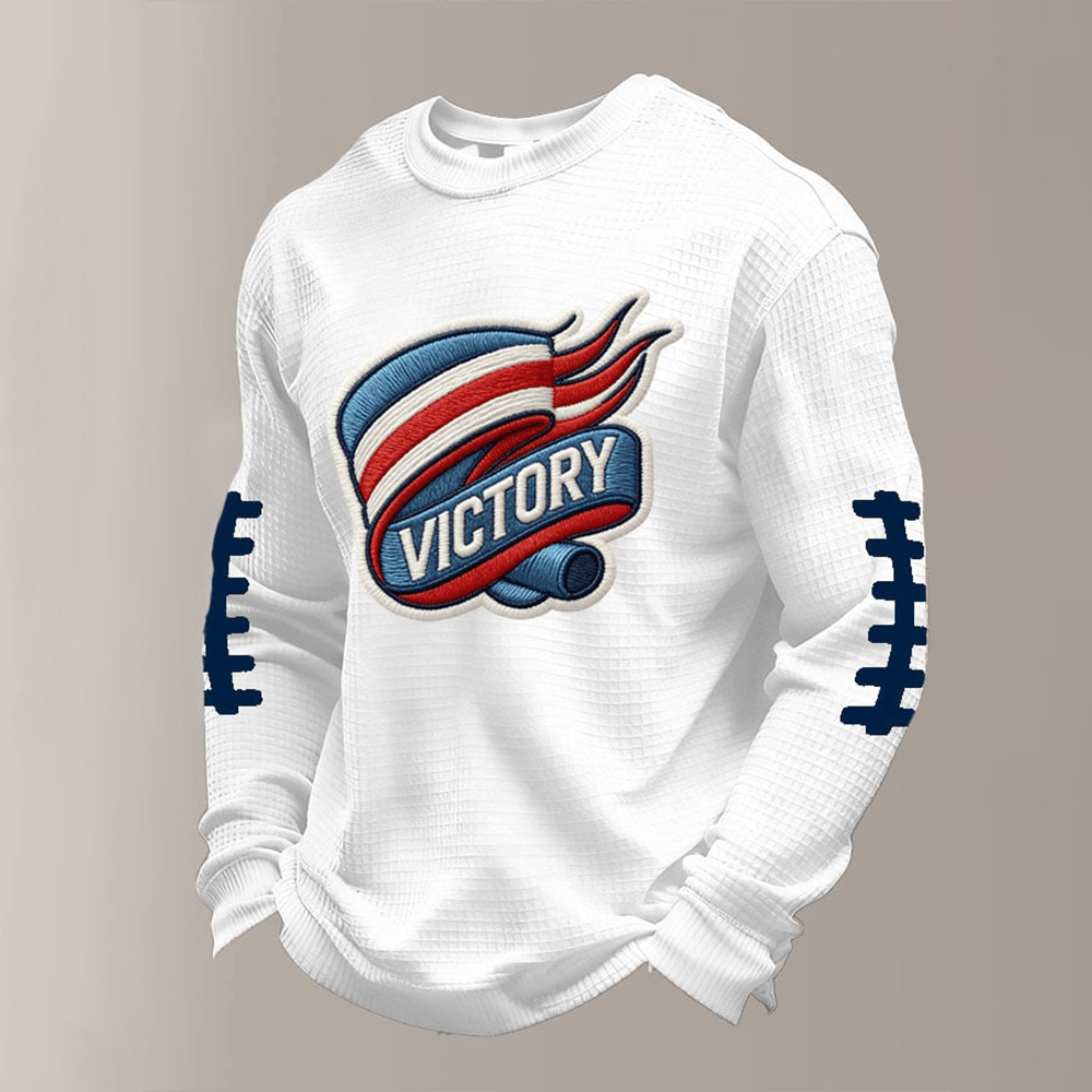 Victory New England Patriots Long Sleeve Shirt Game Day Merchandise