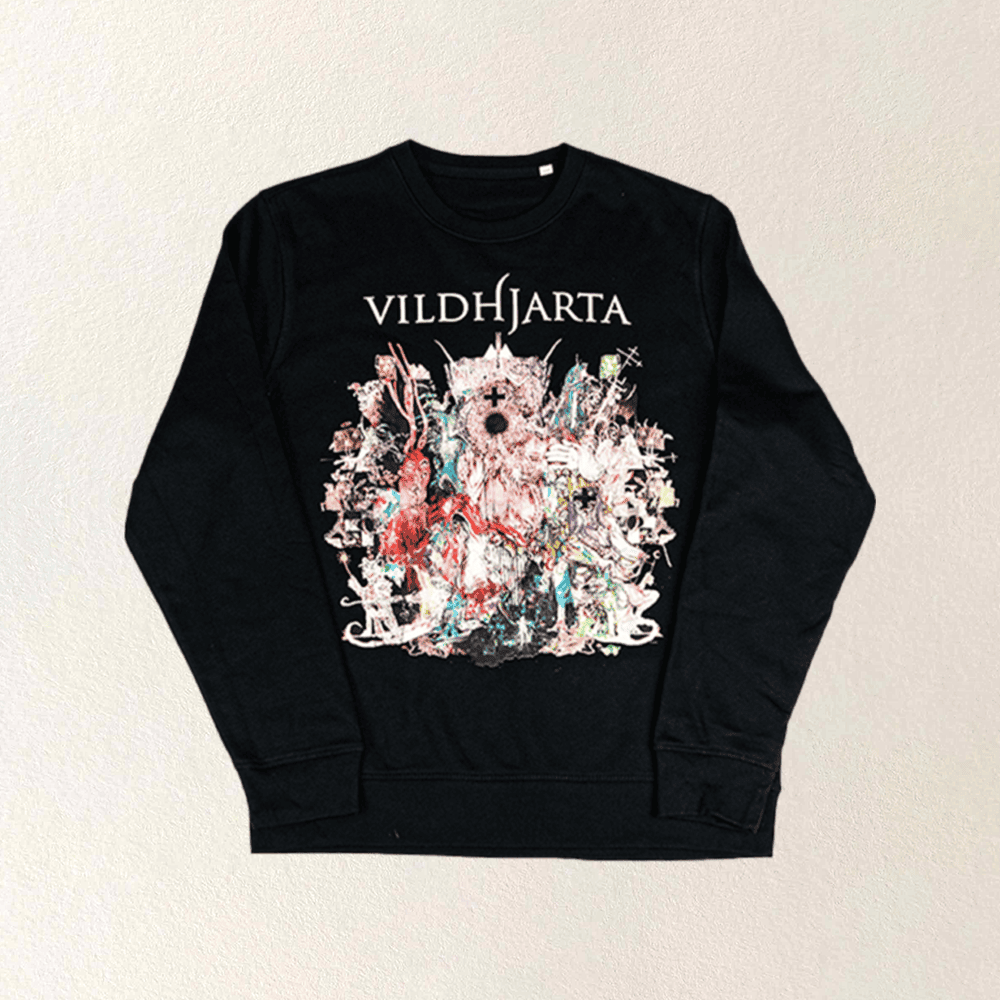 Vildhjarta Merch Vildhjarta Black Sweatshirt Gifts For Band Fans Unique Gift for Southern Men