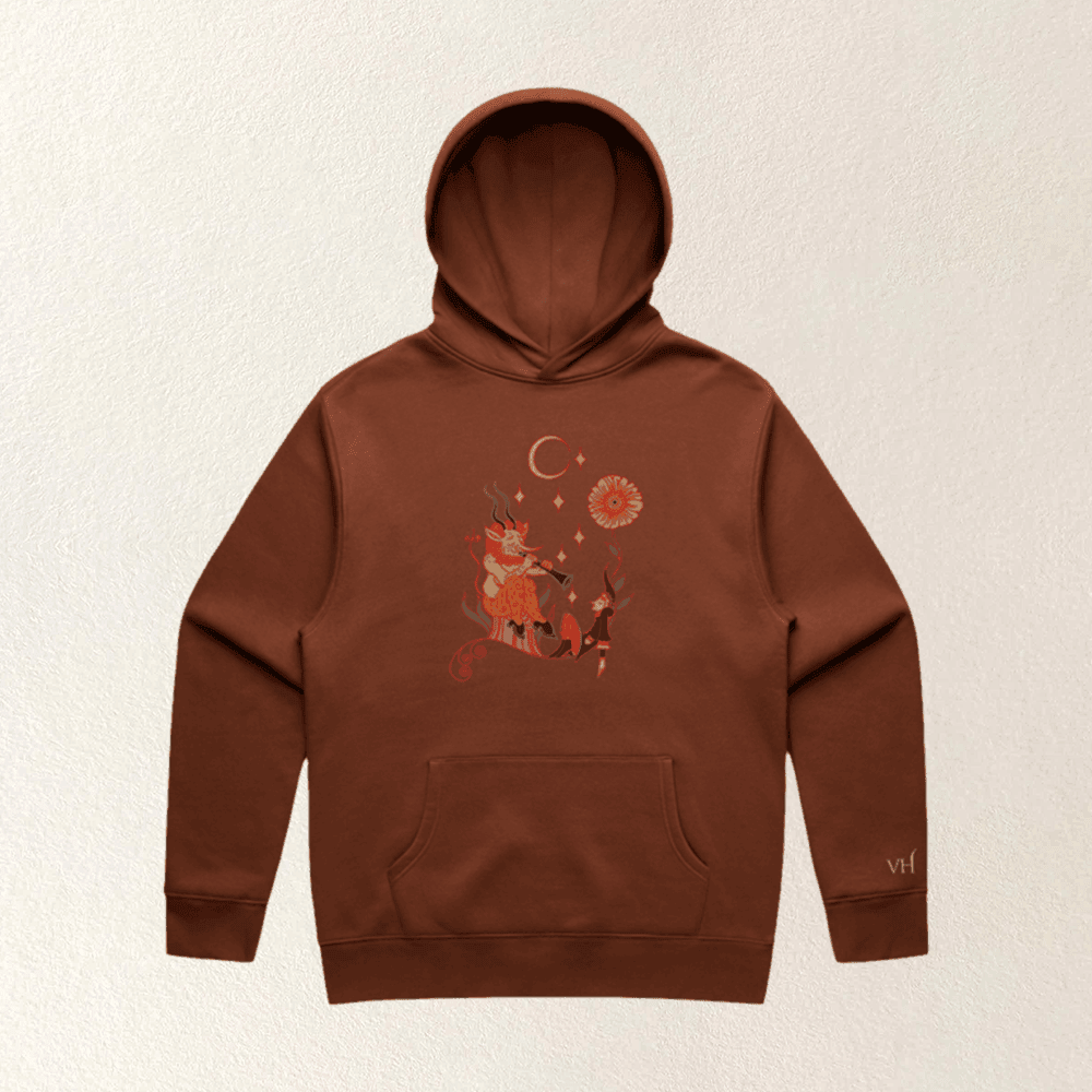 Vildhjarta Merch Vildhjarta Clay Faun Hoodie Gifts For Band Fans Christmas Gift for Him