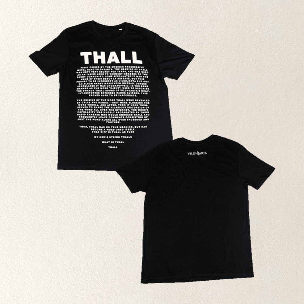 Vildhjarta Merch What Is Thall Vildhjarta Black T-Shirt Gifts For Band Fans Vildhjarta Merch What Is Thall Vildhjarta Black T-Shirt Gifts For Band Fans