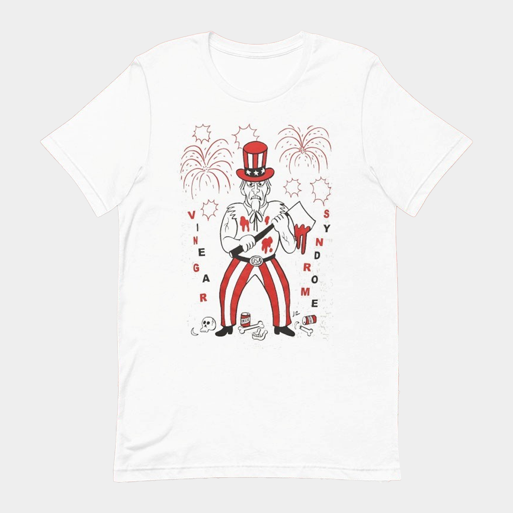 Vinegar Syndrome Sam 4th Of July T-Shirt Patriotic Gifts For Dad