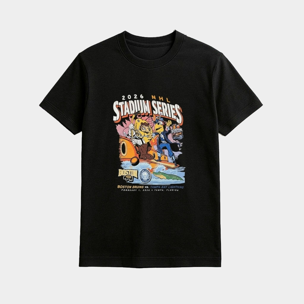 Vintage 2026 Stadium Series Boston Bruins Vs Tampa Bay Shirt Gifts For Ice Hockey Fans