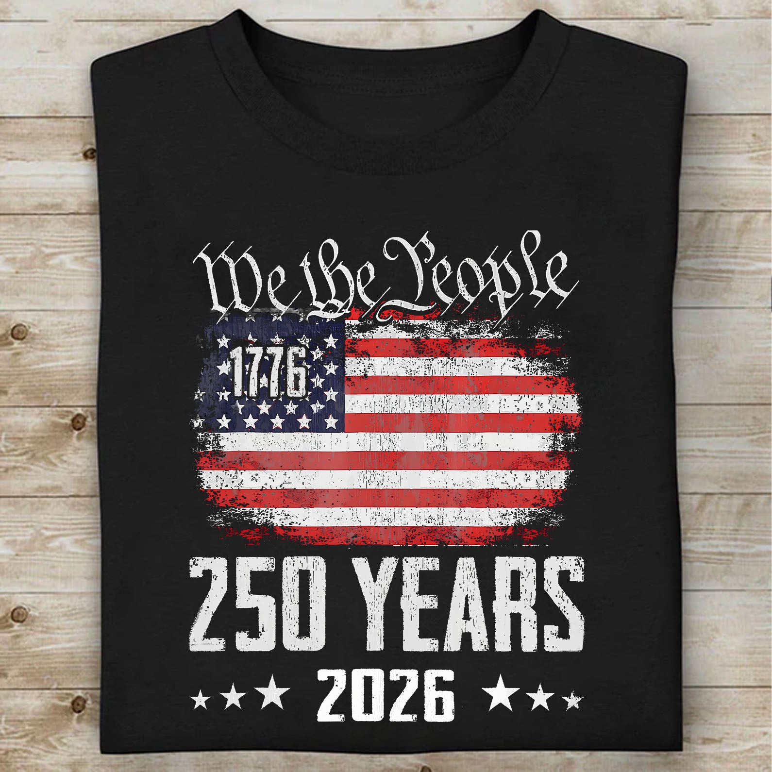 Vintage 250 Years 1776-2026 Shirt Happy 250th Birthday Tee Patriotic 4th Of July T-shirt