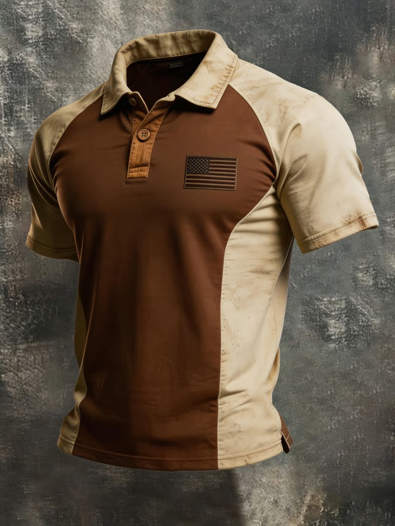 Vintage 250 Years Of America Polo Shirt Fourth Of July 1776 2026 Clothing Patriotic Gifts