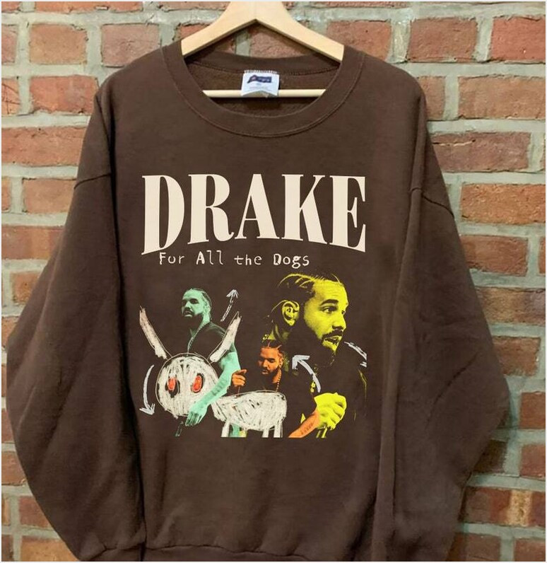 Vintage 90S Dreka For All The Dogs Sweatshirt Dreka Graphic Tee Sweatshirt Dreka Rapper Tee Gifts For Brother Vintage 90S Dreka For All The Dogs Sweatshirt Dreka Graphic Tee Sweatshirt Dreka Rapper Tee Gifts For Brother