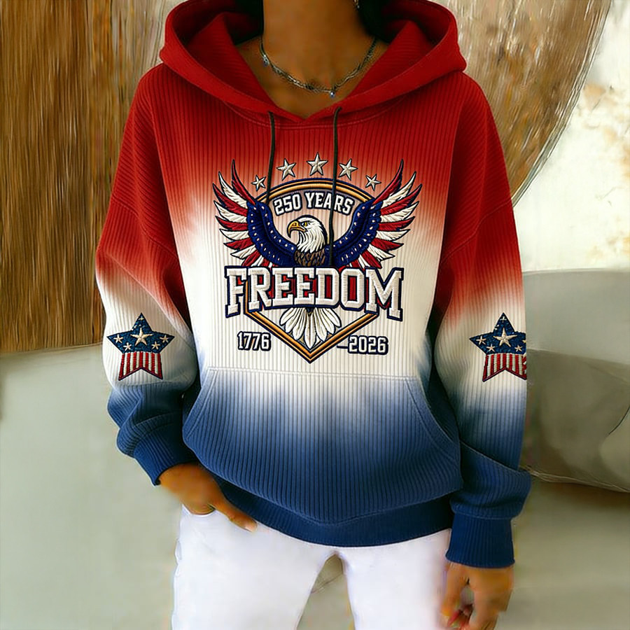 Vintage America 250th Anniversary 1776 2026 Hoodie July 4 Outfits Patriotic Presents