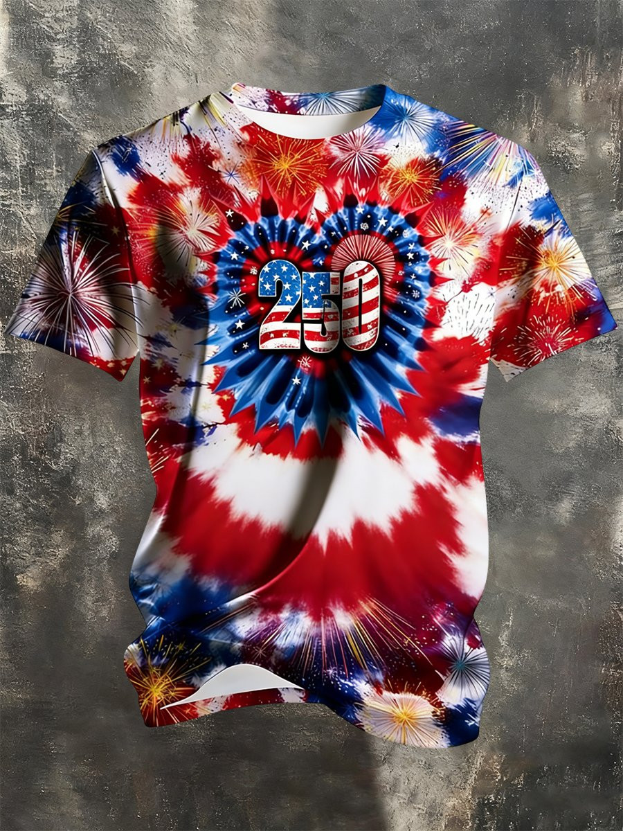 Vintage American 250th Anniversary T-Shirt US Independence Apparel Gift Ideas