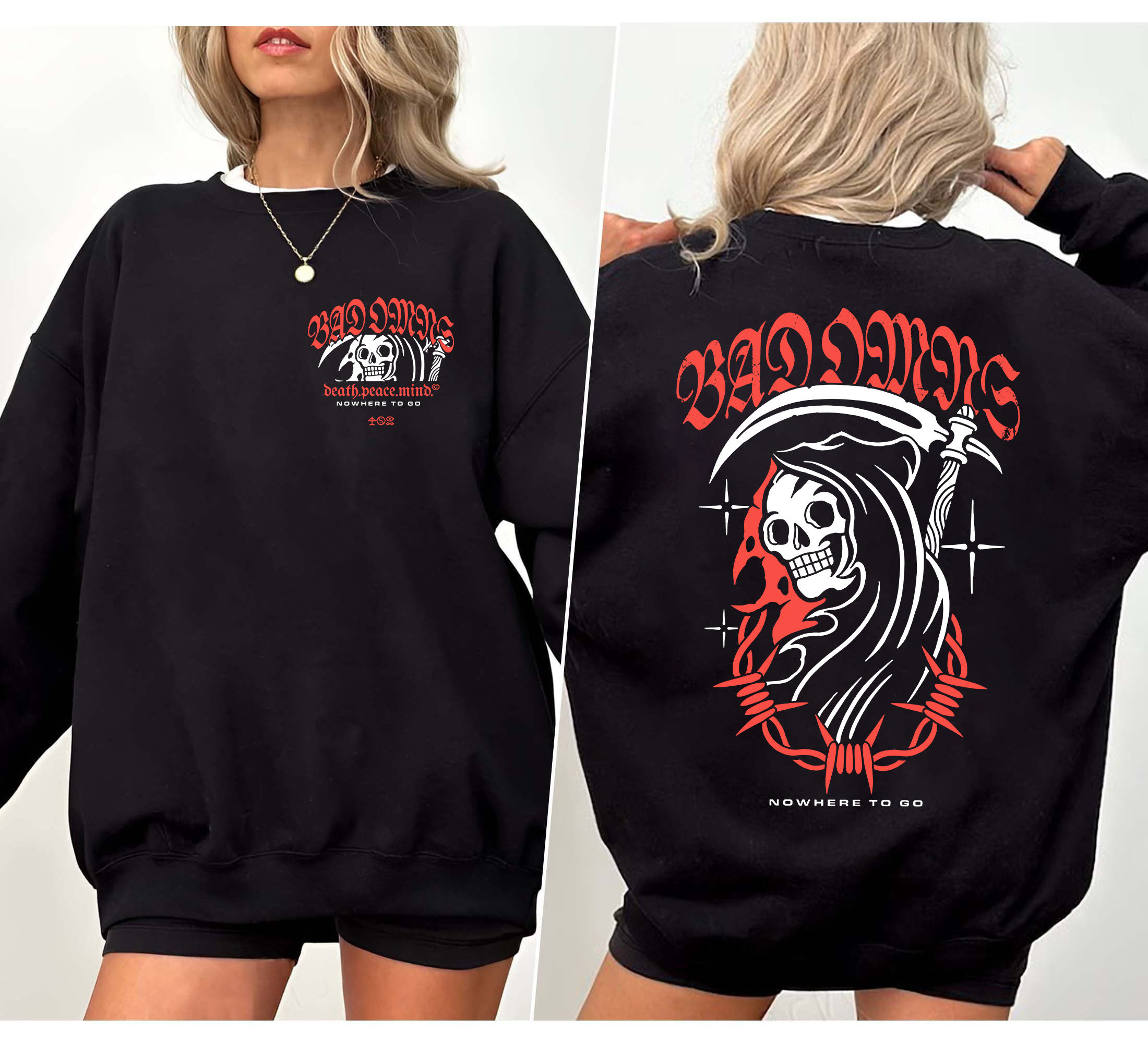 Vintage Bad Omens Sweatshirt Tour Merch Great Gift For Rock Lovers