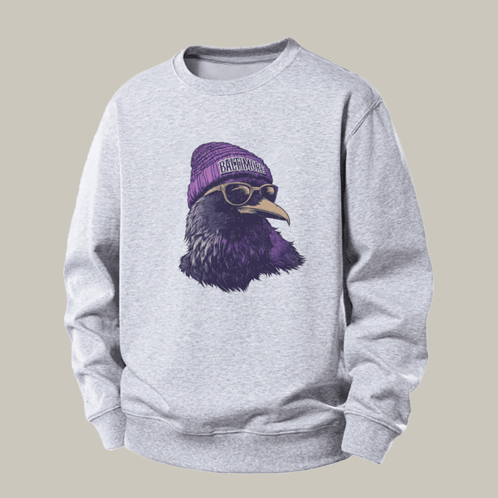 Vintage Baltimore Football Sweatshirt Game Day Clothes Unique Gift For Football Lovers