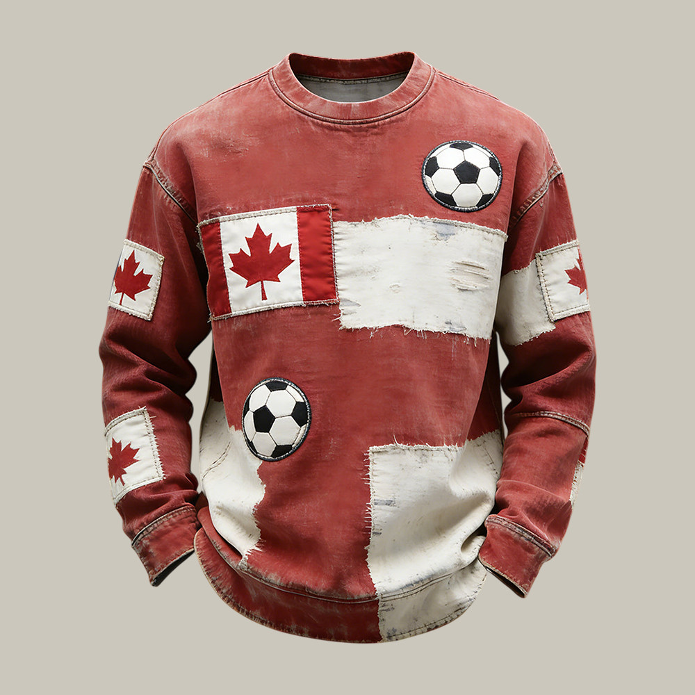 Vintage Canadian Soccer FIFA World Cup Long Sleeve Shirt FIFA World Cup Apparel
