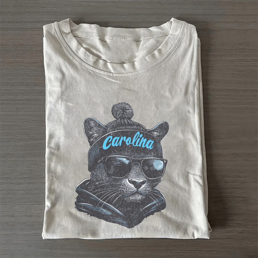 Vintage Carolina Football Mascot T-Shirt Game Day Clothing Birthday Gift For Fan