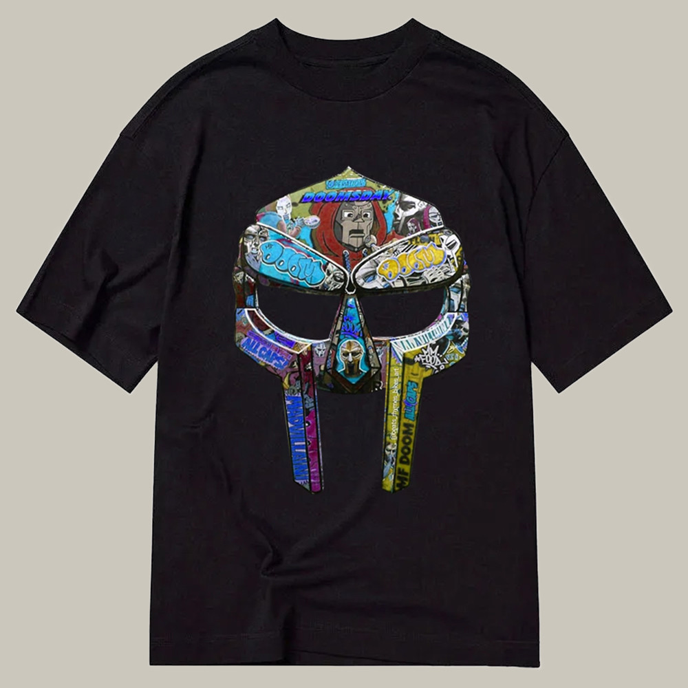 Vintage Doom Mask Classic Shirt Graphic T-Shirts Holiday Gifts For Employees