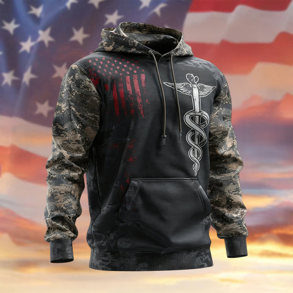 Vintage Faith American Flag Hoodie American 250 Years Birthday Apparel Patriotic Gift For Men