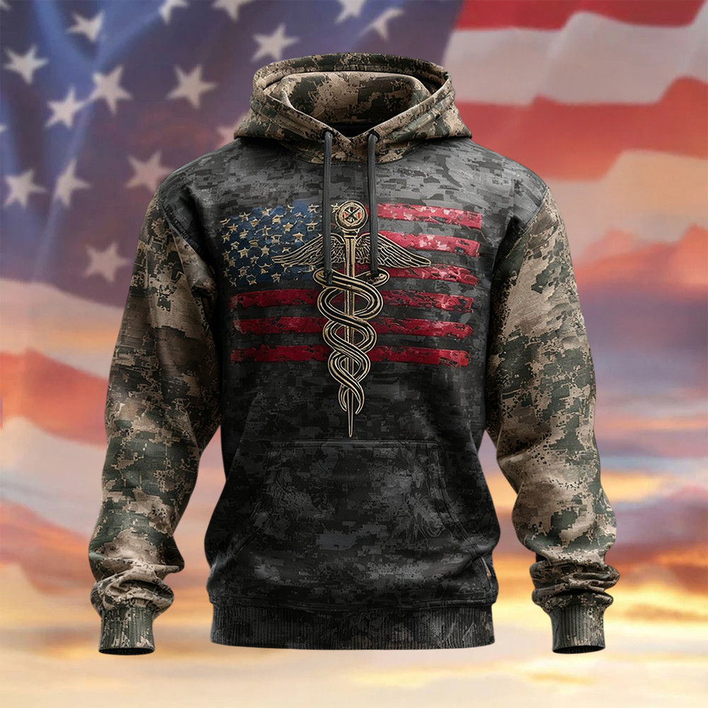 Vintage Faith American Flag Hoodie American 250 Years Birthday Hooded Sweatshirt Patriotic Gift
