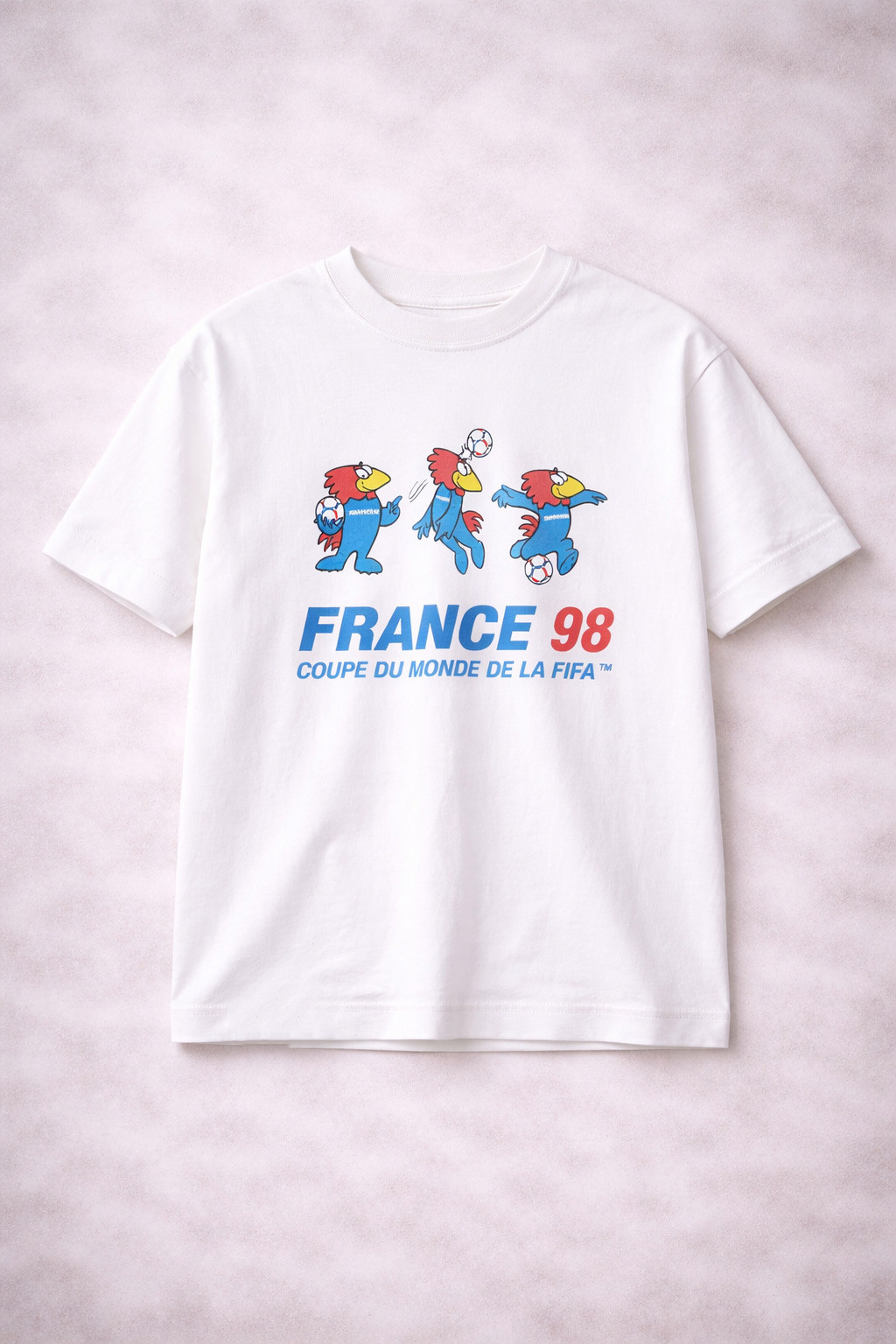 Vintage France 98 World Cup T-Shirt Coupe Du Monde De La Fifa Clothing Soccer Fan Gift