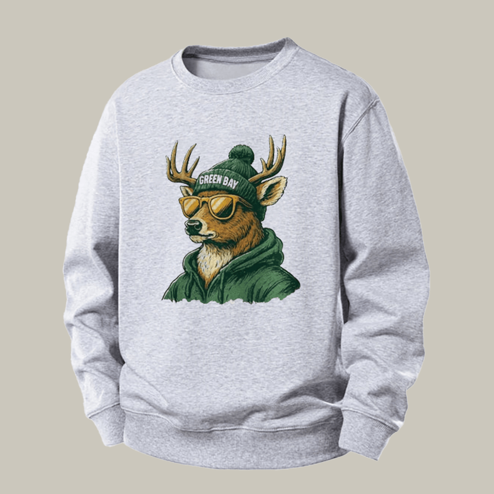 Vintage Green Bay Football Sweatshirt Game Day Great Gifts For Football Players