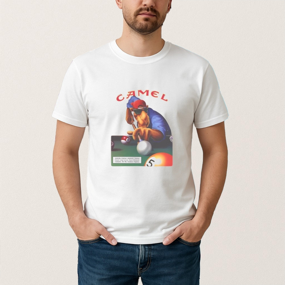 Vintage Joe Camel 75Th Birthday T-Shirt Joe Camel Fan Shirt Cartoon Lover Present Idea
