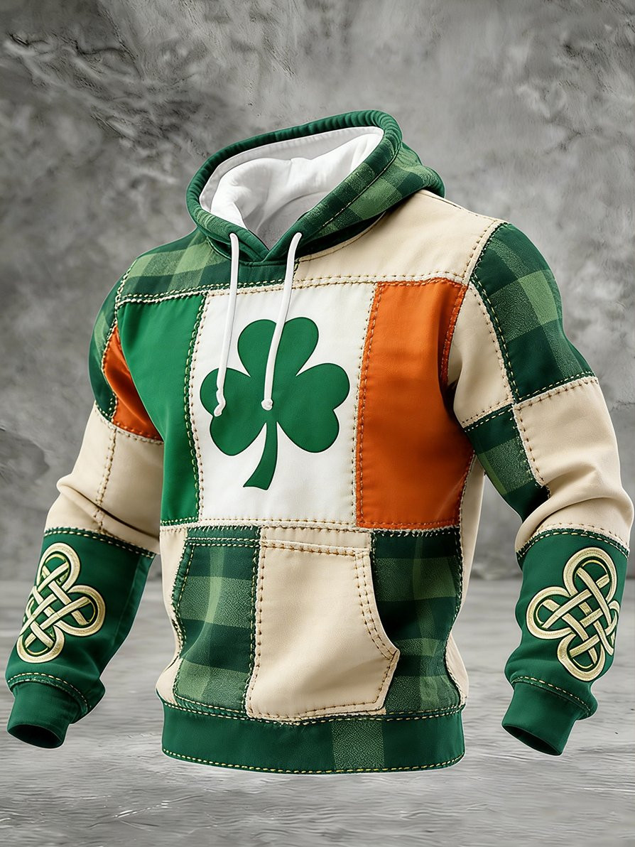 Vintage Lucky St Patricks Day Hoodie Trendy Hoodie Best Gifts For St Patrick's Day