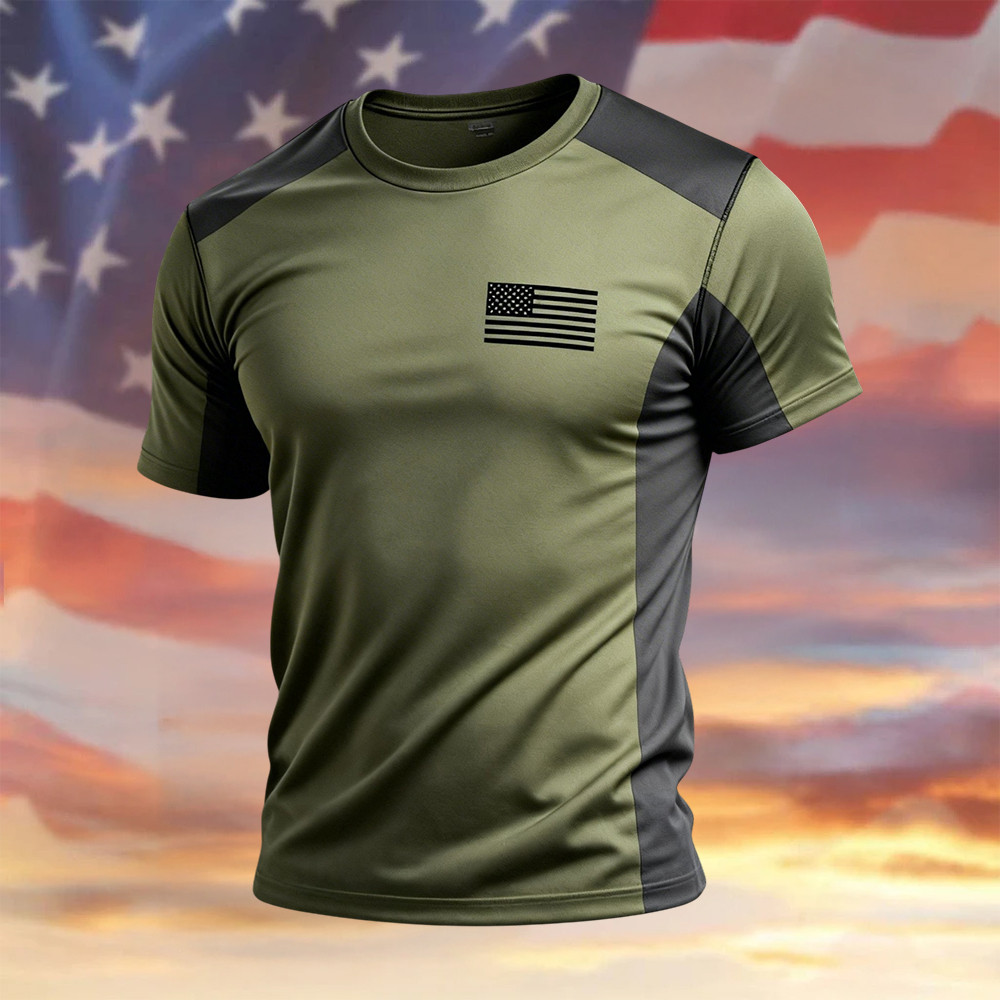 Vintage Patriotic American Flag T-Shirt Independence Day 2026 Shirt July Fourth Outfit Ideas