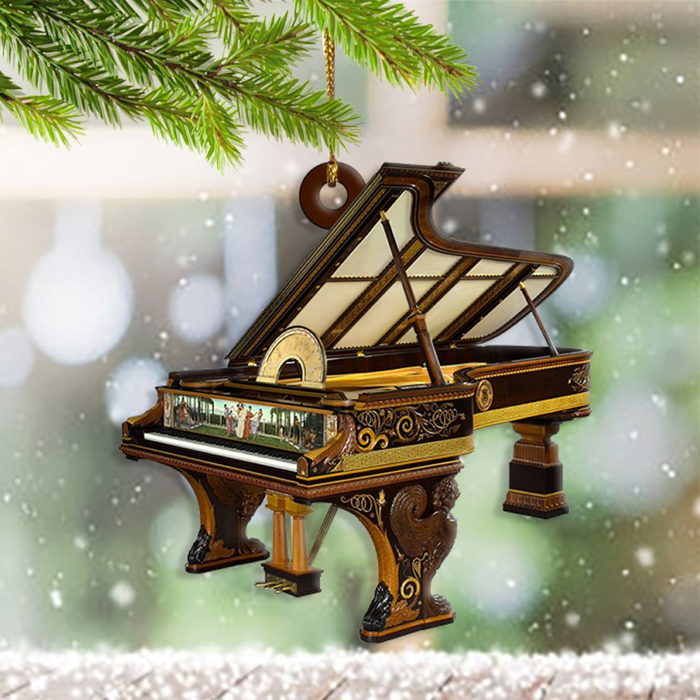 Vintage Piano Ornament Best Christmas Tree Ornaments Gifts For Piano Lovers