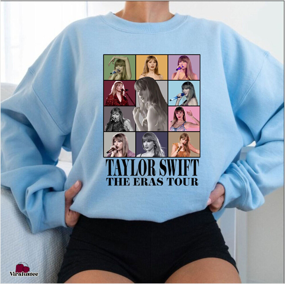 Vintage Taylor Swift Eras Tour Sweater Taylor Swift Sweatshirt Gifts For Friends Trendy Merch
