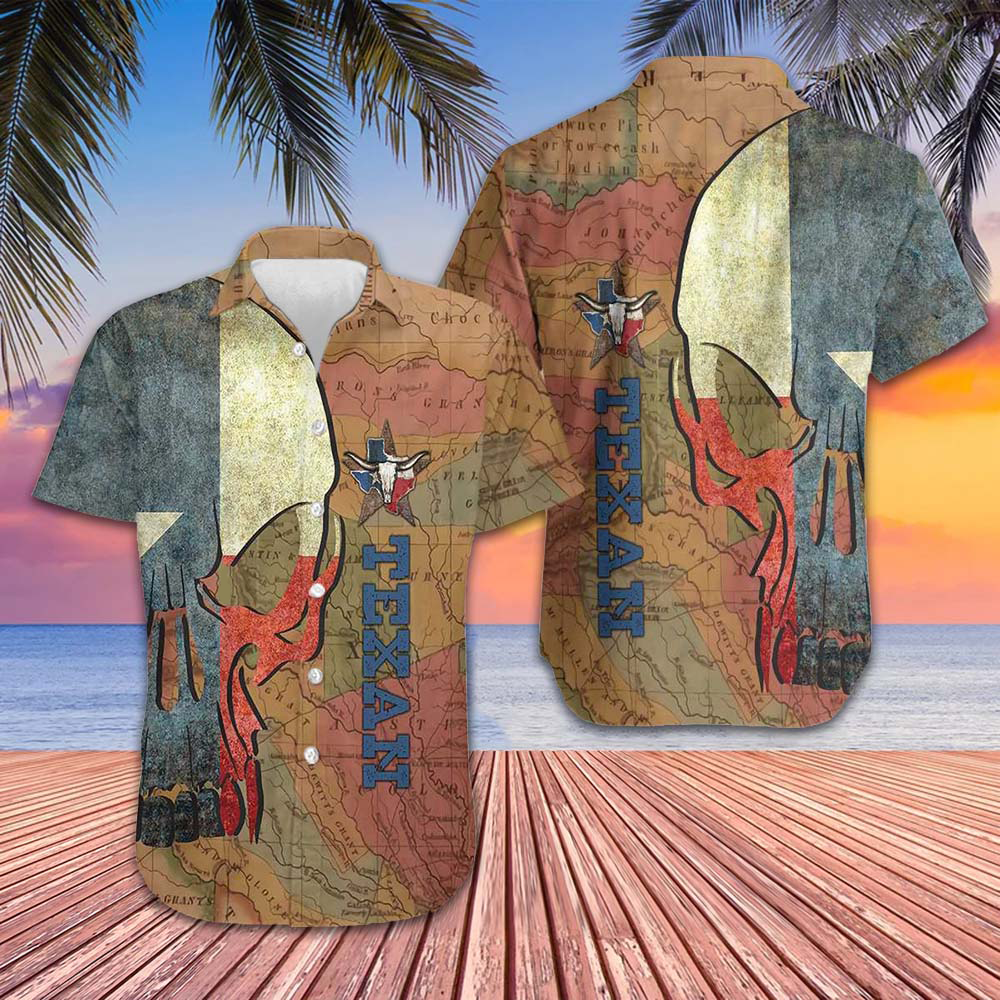Vintage Texas Flag And Map Pattern Hawaiian Shirt Proud Texas Shirt Gifts For Texans Vintage Texas Flag And Map Pattern Hawaiian Shirt Proud Texas Shirt Gifts For Texans