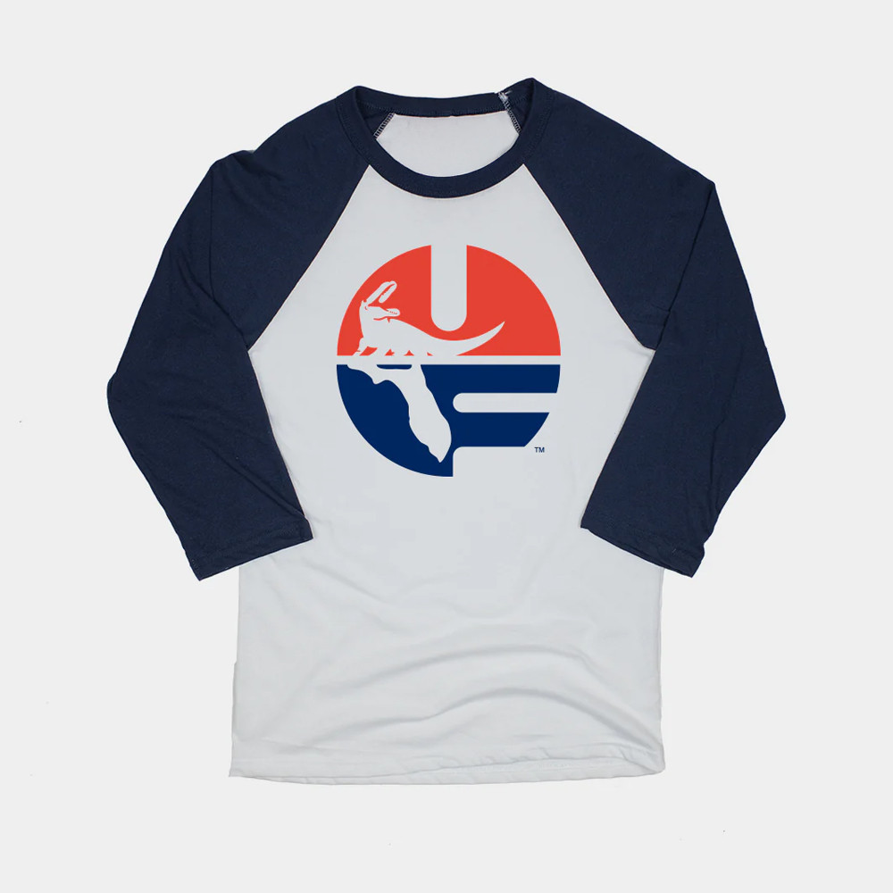 Vintage University of Florida Logo Raglan Shirt Gift For Basketball Lover