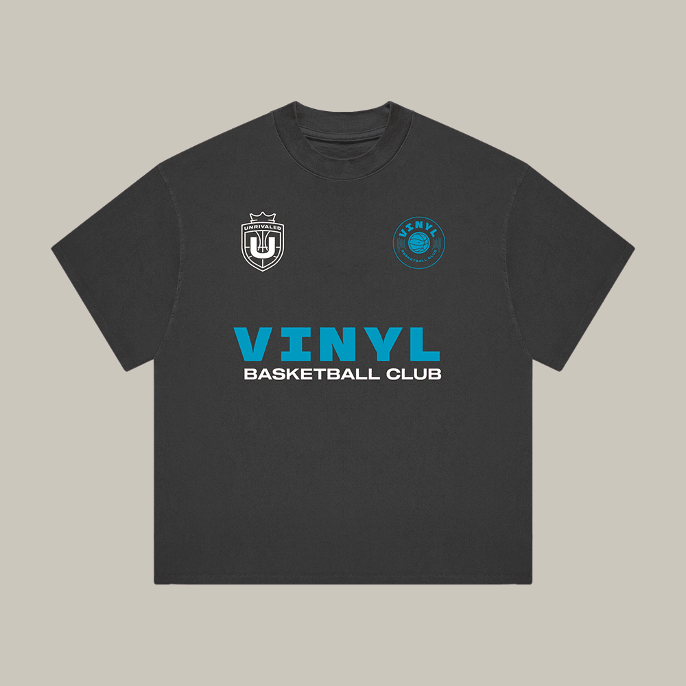 Vinyl Basketball Club Crop Top Unrivaled Basketball Shirt Good Gifts For Her