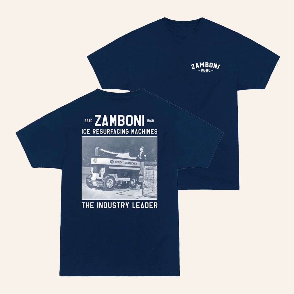 Violent Gentlemen Merch Ice Resurfacing Machines T-Shirt Gifts For Ice Hockey Lovers