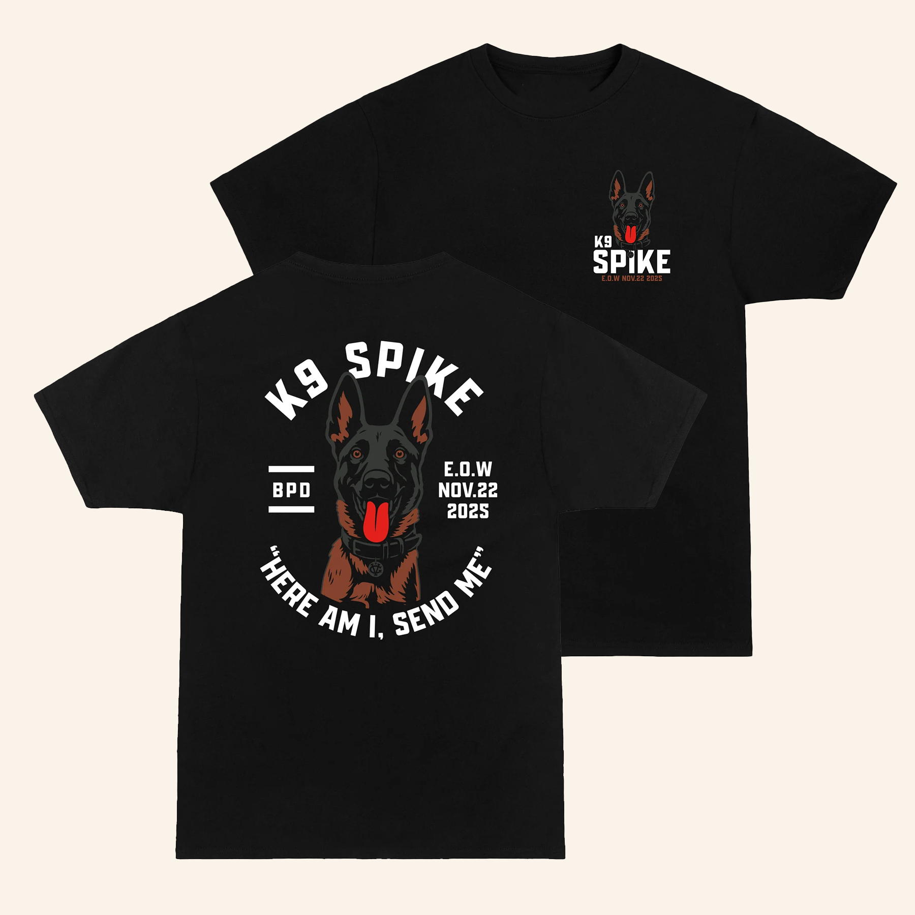 Violent Gentlemen Merch K9 Spike T-Shirt Birthday Gift Ideas For Dad