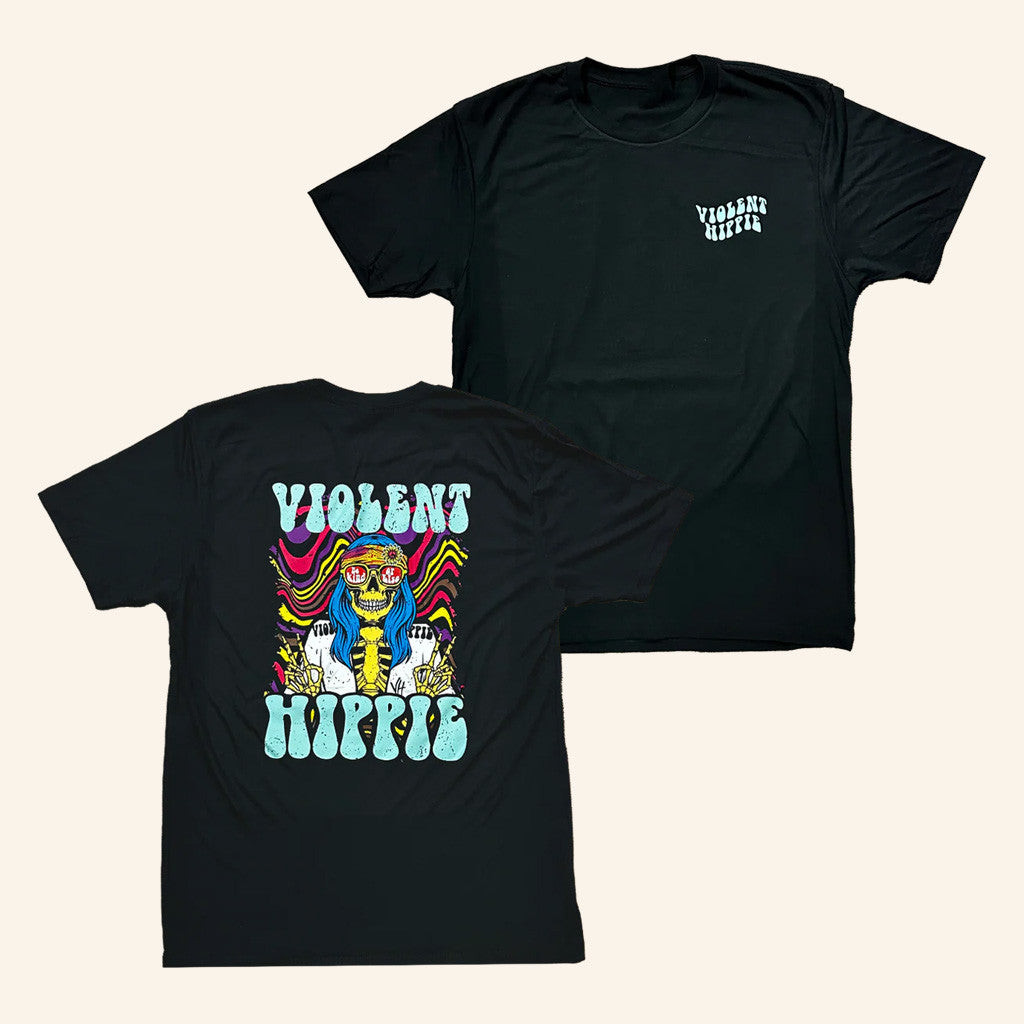 Violent Hippie Merch Violent Hippie Bh Skeleton Shirt Gifts For Dudes