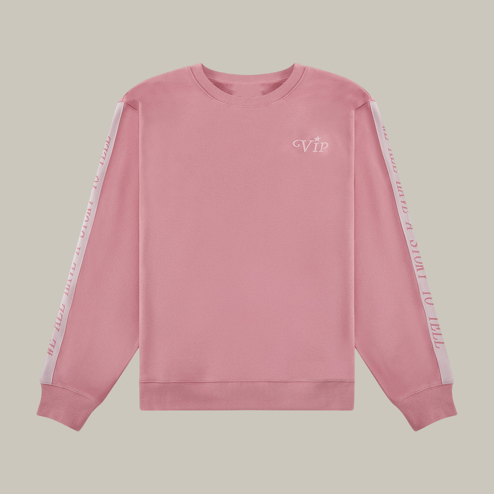 VIP Striped Sweatshirt Very Important People Dropout Apparel Girlfriend Gift Idea