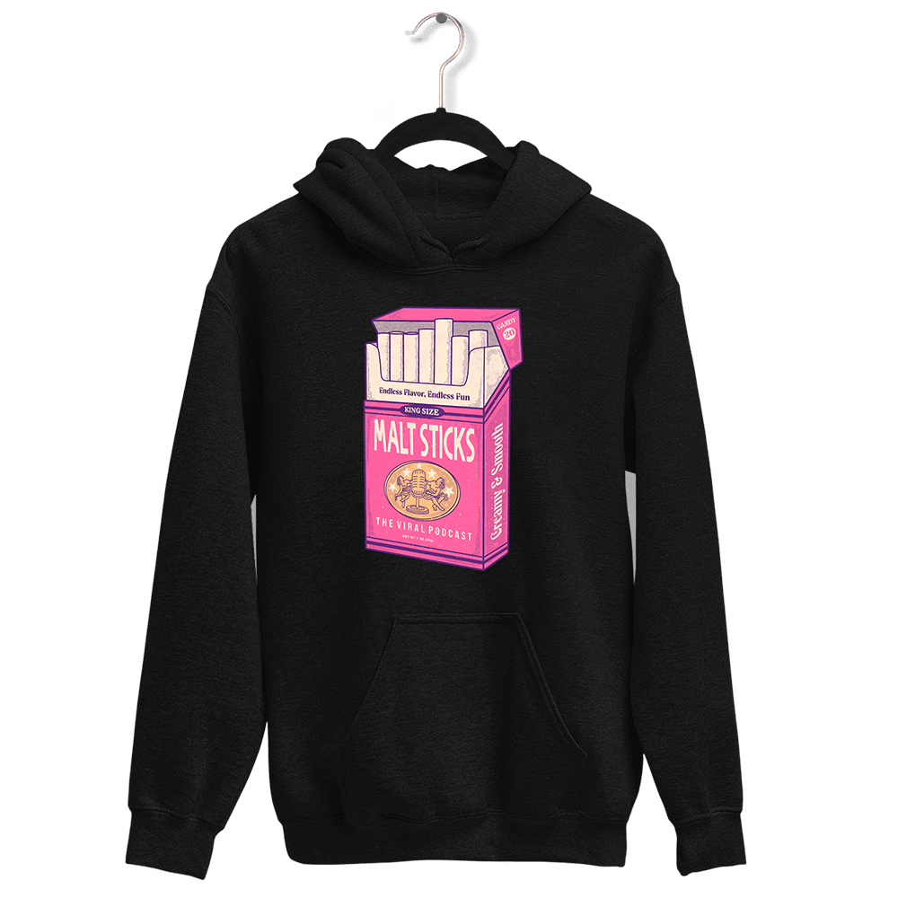 Viral Podcast Merch Malt Sticks Hoodie Cute Mothers Day Gifts Birthday Gift for Husband Viral Podcast Merch Malt Sticks Hoodie Cute Mothers Day Gifts Birthday Gift for Husband