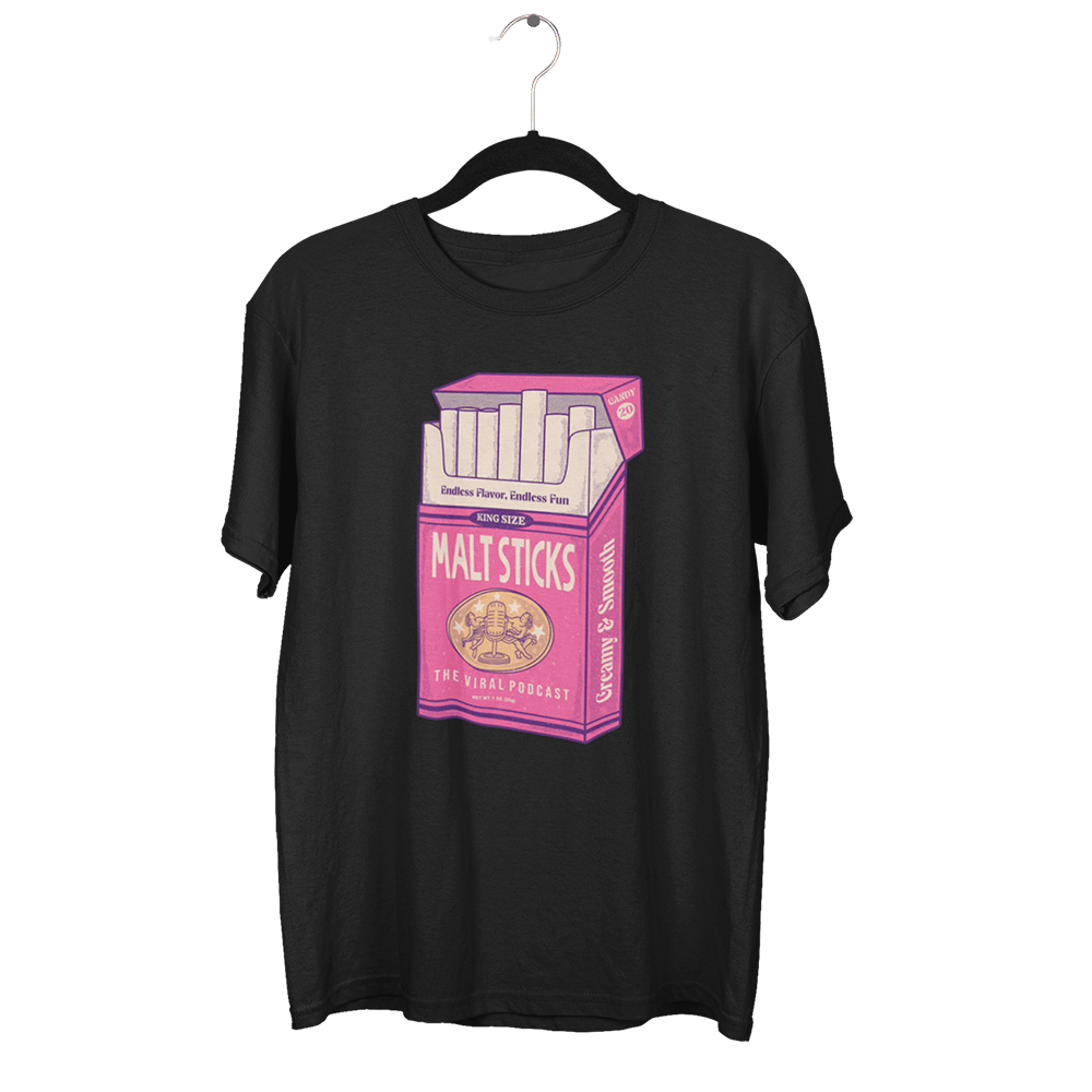 Viral Podcast Merch Malt Sticks T-Shirt Cute Mothers Day Gifts Birthday Gift for Husband