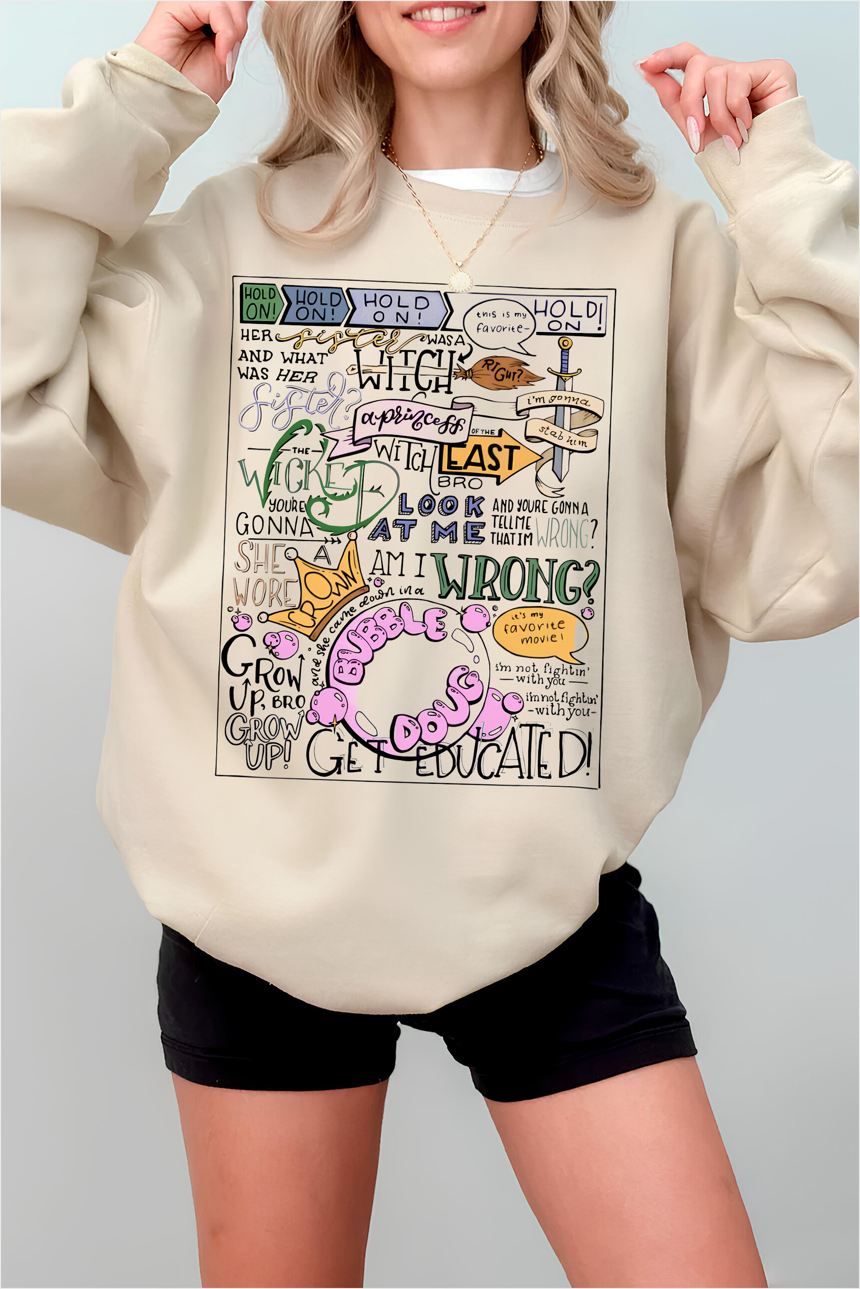 Viral Wicked Witch Of The East Bro Quote Funny Fleece Sweatshirt For Women Gifts For Besties Viral Wicked Witch Of The East Bro Quote Funny Fleece Sweatshirt For Women Gifts For Besties