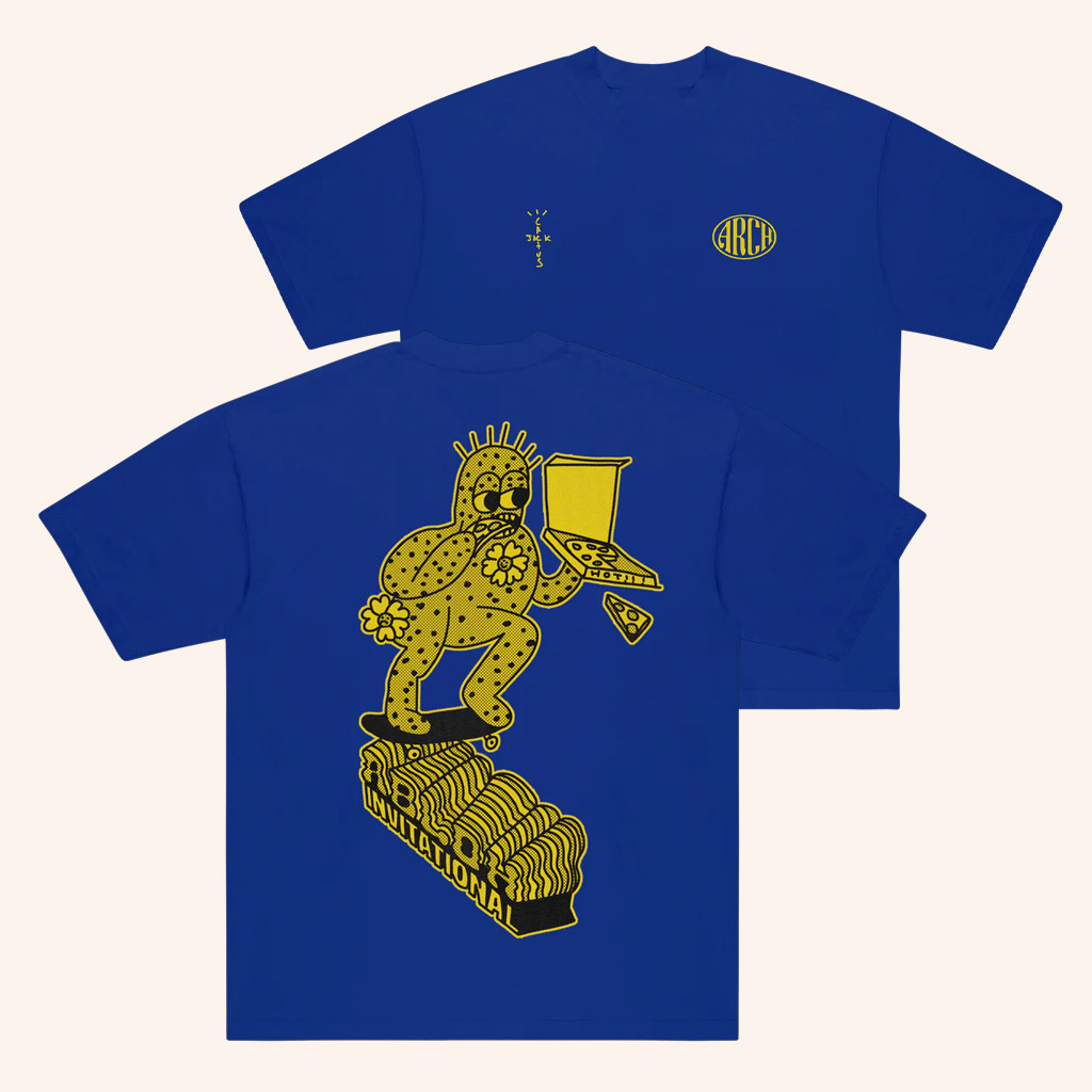 Virgil Abloh Archive Merch CJ X Arch Cactus Skate T-Shirt Gift Ideas For Friends Virgil Abloh Archive Merch CJ X Arch Cactus Skate T-Shirt Gift Ideas For Friends