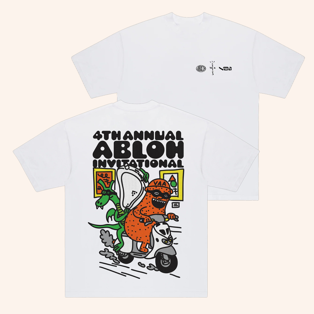 Virgil Abloh Archive Merch CJ X Arch Invitational T-Shirt Gifts For Son