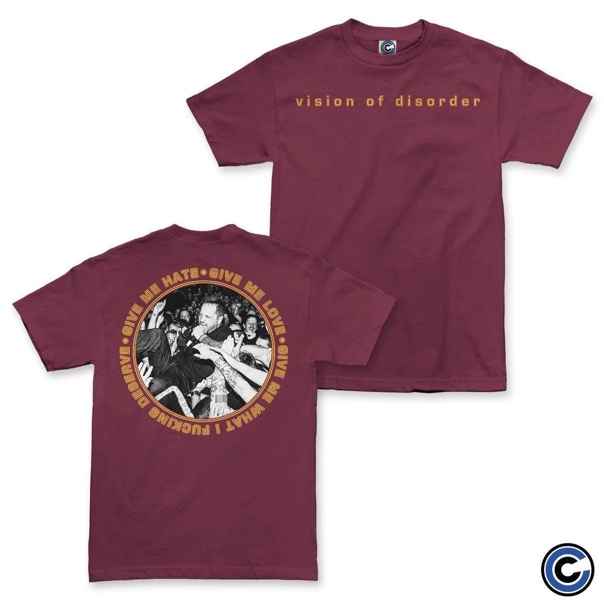 Vision Of Disorder Merch Live Circle Shirt Vision Of Disorder Shirt Vision Of Disorder Merch Live Circle Shirt Vision Of Disorder Shirt